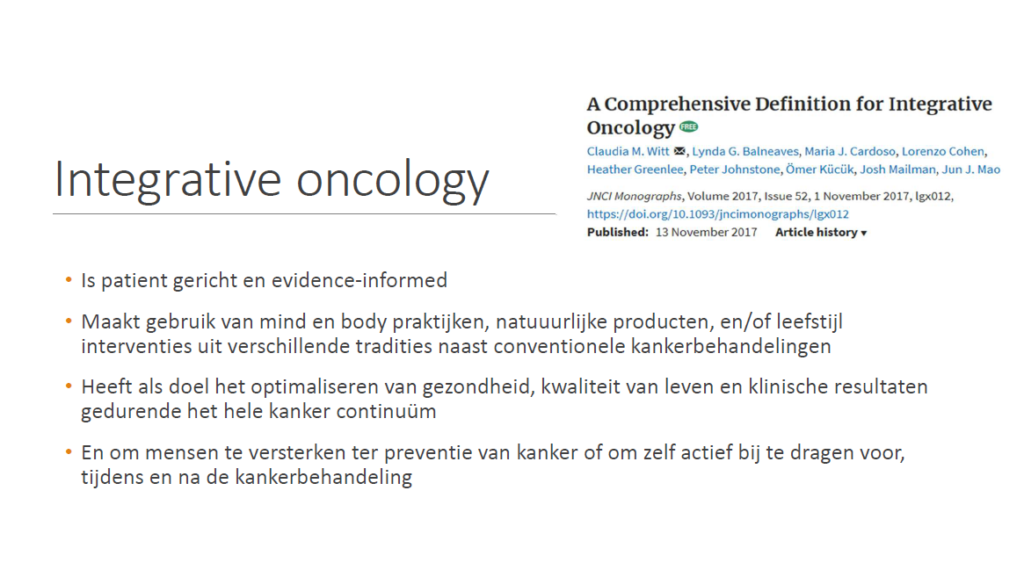 ‘In de Verenigde Staten is integratieve oncologie heel gewoon’ 5