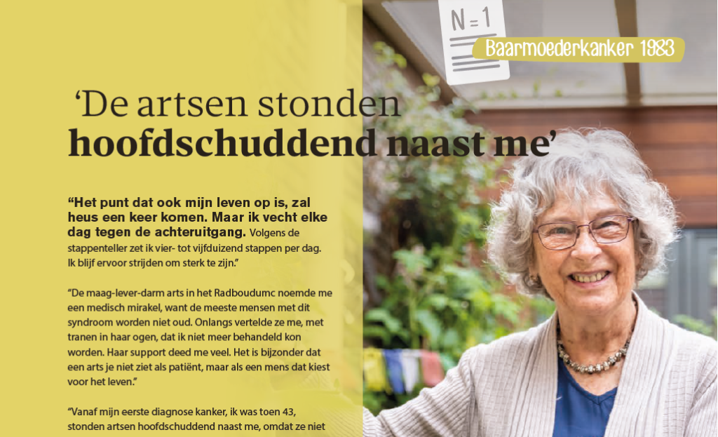 Gouden glossy met 22 ervaringsverhalen over kanker: ‘Het roer ging om’ 4