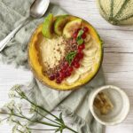 Cantaloupe smoothie bowl 5